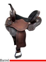 South Bend barrel racer saddle Stormchaser 14 to 16 inch - Image 2