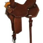 Scott Thomas barrel racer saddle western 14 to 17 inch BR100