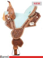 13.5-16.5 Inch Circle Y Fischer Blue Roan - Image 2
