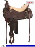 Tucker trail saddle Heritage Big Bend 16.5 to 18.5 inch 393 - Image 2