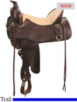 Tucker trail saddle Heritage Big Bend 16.5 to 18.5 inch 393