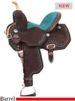 Circle Y youth barrel saddle Josey-Mitchell Lightning MJ05