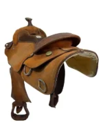 14.5Inch Used Billy Cook Training Saddle - Image 3