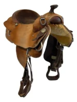 14.5Inch Used Billy Cook Training Saddle - Image 4