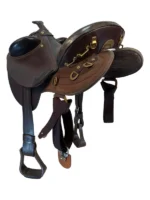 14 Inch Used Fox Poley Australian Saddle - Image 2