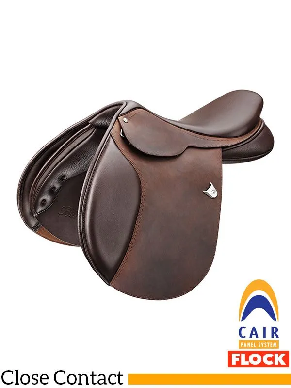 16-5-to-18-bates-caprilli-close-contact-saddle-661603-130 Bates Caprilli Close Contact Saddle FWD Flap - Image 1