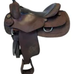 16 Inch Used Bar J Tack Reining Saddle