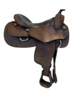 16 Inch Used Bar J Tack Reining Saddle - Image 4