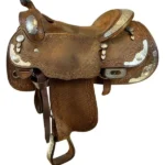 16 Inch Used Blue Ribbon Show Saddle