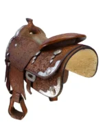 Used 16 Inch Blue Ribbon Show Saddle - Image 3