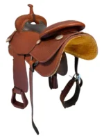 16 Inch Used Bobs Custom Reining Saddle - Image 2
