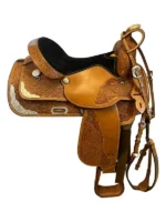 16 Inch Used Circle Y Show Saddle - Image 4