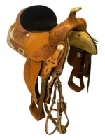 16 Inch Used Circle Y Show Saddle - Image 2