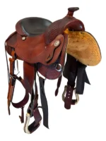 16 Inch Used Crates Reining Saddle - Image 4