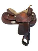 16 Inch Used Saddlesmith Reining Saddle - Image 2