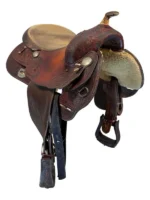 16 Inch Used Saddlesmith Reining Saddle - Image 3