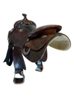 16inch Used Sterling Custom Reining Saddle - Image 4