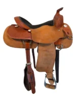 16 Inch Used Sues Reining Saddle - Image 2