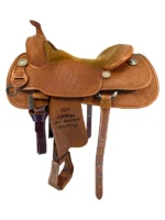 17inch Used Bobs Customs Reining Saddle