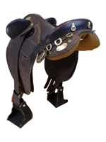 18 Inch Used Bad Dog Ranch Australian Saddle - Image 4