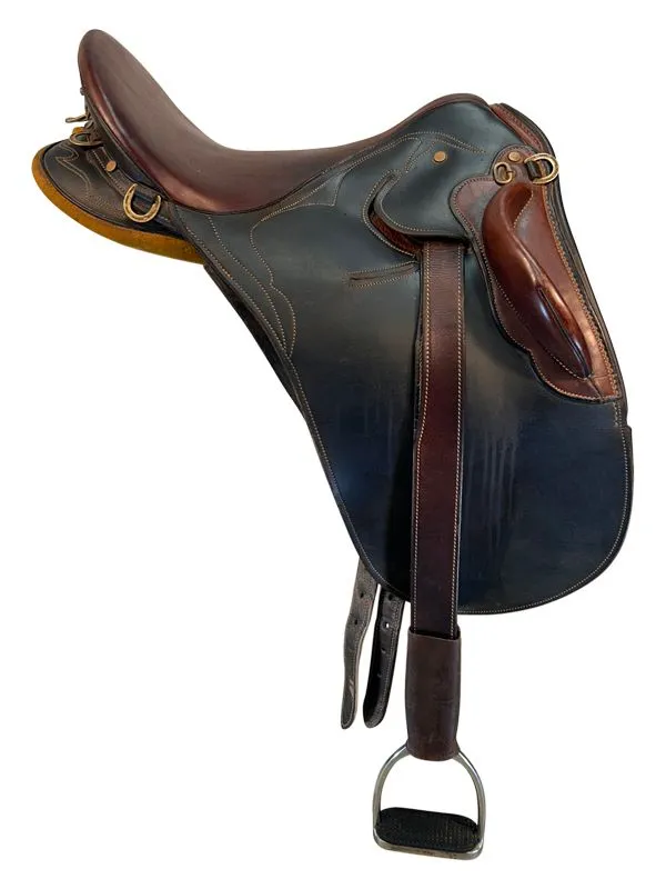 18-inch-used-syd-hill-and-sons-australian-saddle-102 18 Inch Used Syd Hill Australian Saddle - Image 1