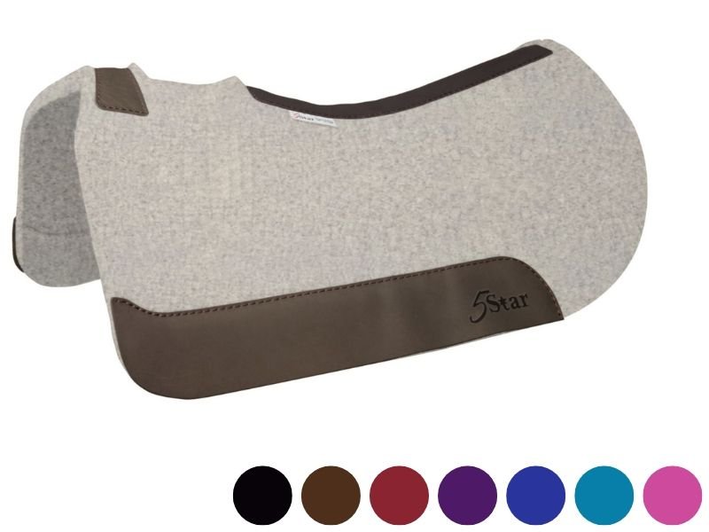 5star-all-around-round-skirt-47 5 Star All-Around Saddle Pad - Image 1