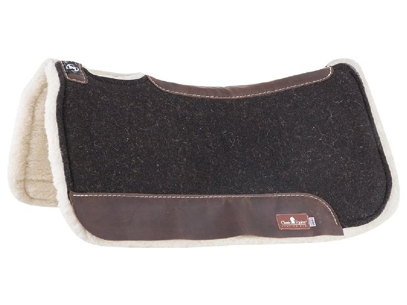 ce-zone-felt-top-saddle-pad-5 Classic Equine Zone Felt Top Saddle Pad - Image 1